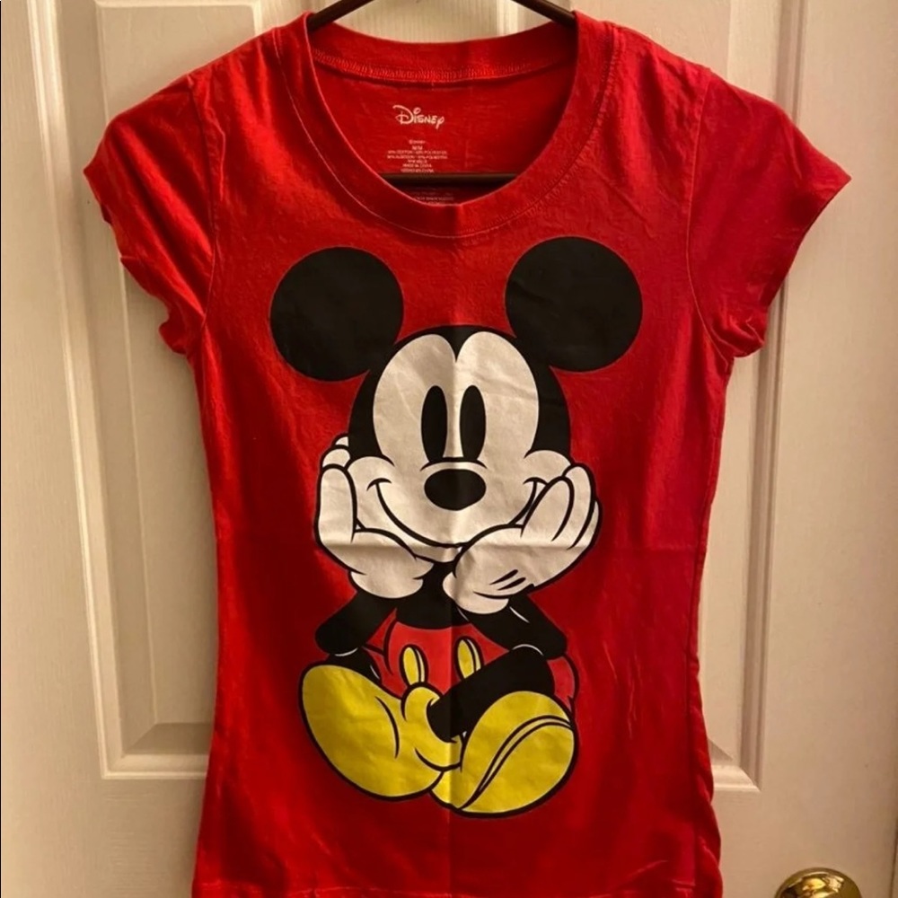 Mickey Mouse Red Shirt for girls